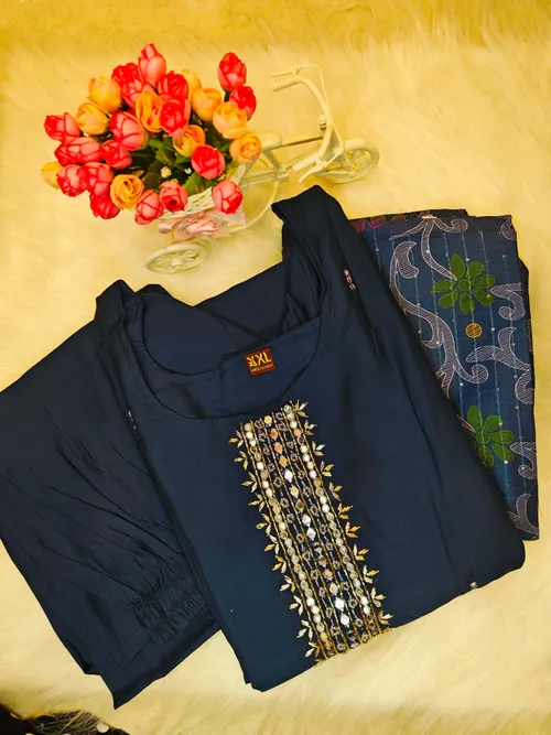 STONE KURTI SET KS052
